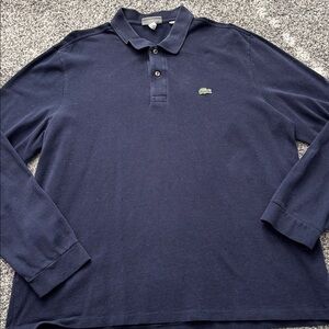 GUC Lacoste Classic Fit Long Sleeve Polo